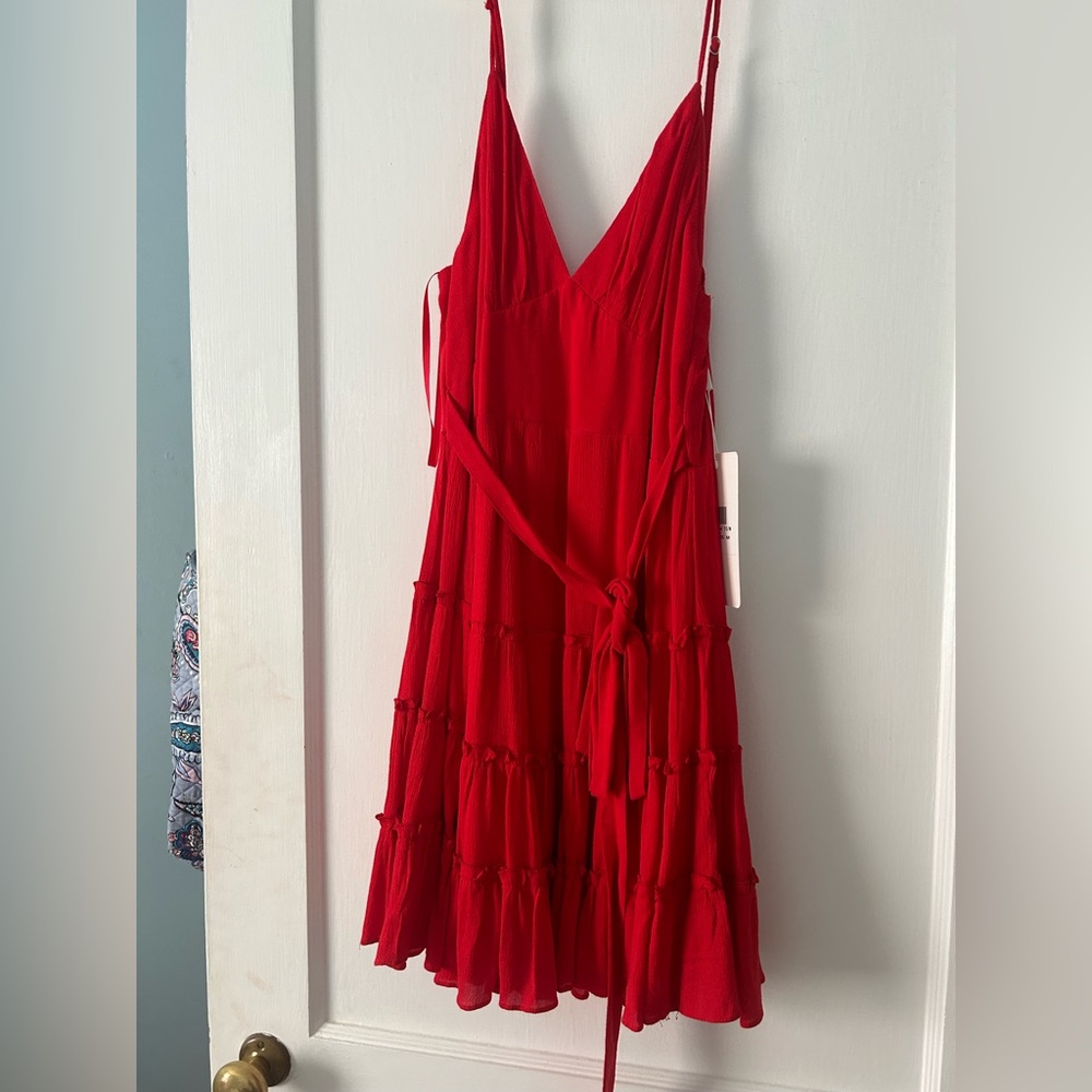 Saints & Secrets Red Mini Dress - Picture 3 of 6